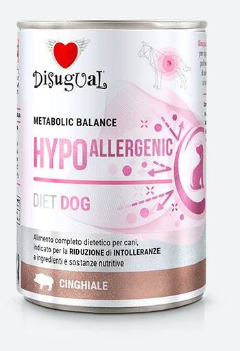 METABOLIC BALANCE DOG  HYPOALLERGENIC  PATE' - 6 PZ DA 400 GR