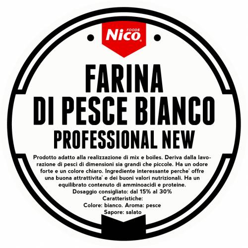 FARINA DI PESCE BIANCO PROFESSIONAL NEW